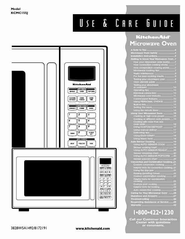 KitchenAid Microwave Oven KCMC155J-page_pdf